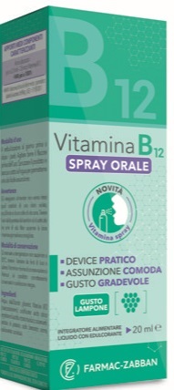 VITAMINA B12 SPRAY FARMAC ZABBAN 20 ML - farmascienza.it