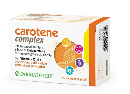 CAROTENE COMPLEX 40 CAPSULE - farmascienza.it