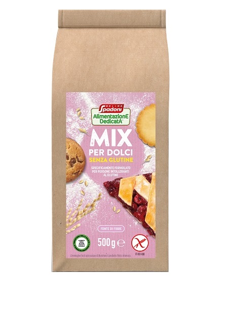 ALIMENTAZIONE DEDICATA MIX DOLCI SENZA GLUTINE 500 G - farmascienza.it