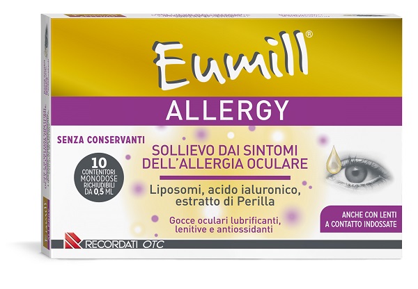 EUMILL ALLERGY GOCCE OCULARI 10 FLACONCINI DA 0,5 ML - farmascienza.it