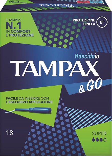 TAMPAX &GO SUPER 18 PEZZI - farmascienza.it