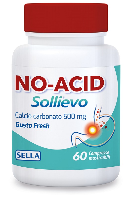 NO ACID SOLLIEVO 60 COMPRESSE MASTICABILI - farmascienza.it