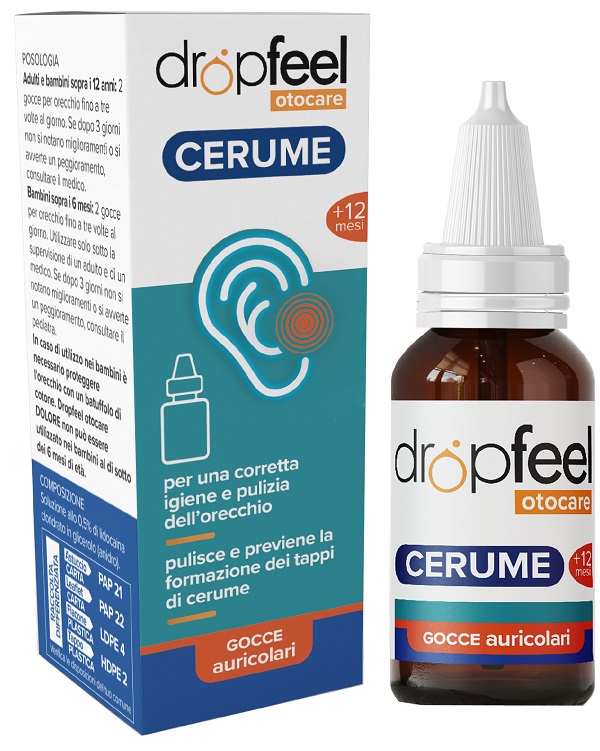 DROPFEEL OTOCARE CERUME GOCCE AURICOLARI 10 ML - farmascienza.it