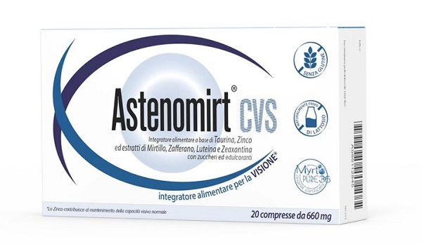 ASTENOMIRT CVS 20 COMPRESSE - farmascienza.it