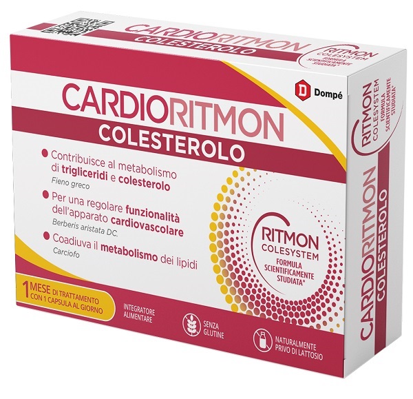 CARDIORITMON COLESTEROLO 30 CAPSULE - farmascienza.it