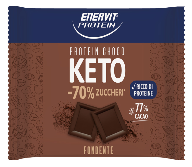 ENERVIT PROTEIN KETO TAVOLETTA CIOCCIOLATO 35 G - farmascienza.it