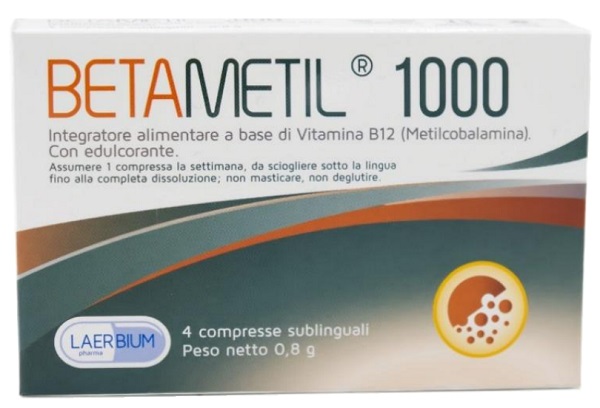 BETAMETIL 1000 4 COMPRESSE SUBLINGUALI - farmascienza.it