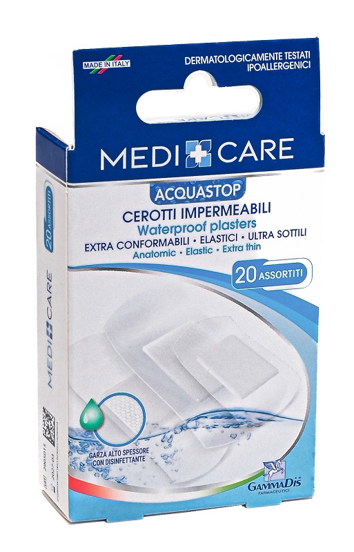 CEROTTO MEDICARE ANTIACQUA ASSORTITI 20 PEZZI - farmascienza.it