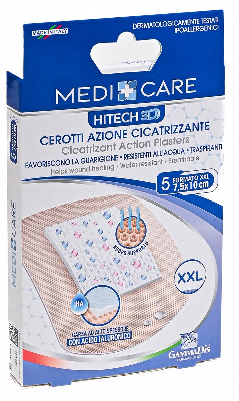 CEROTTO MEDICARE CICATRIZZANTI 10X7,5 5 PEZZI - farmascienza.it