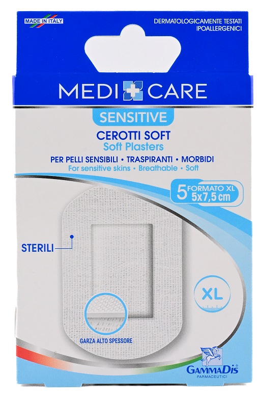 CEROTTO MEDICARE STERILI TNT 7,5X5 5 PEZZI - farmascienza.it