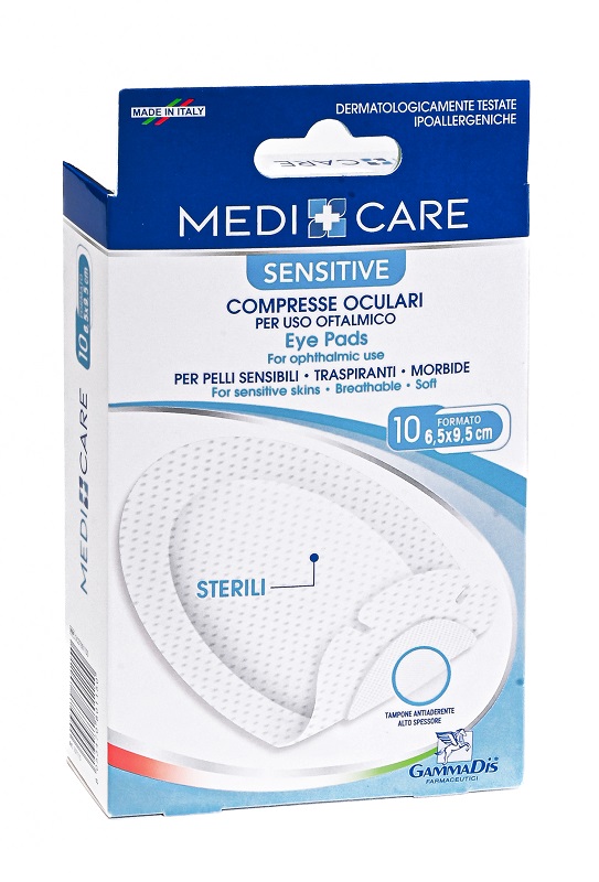COMPRESSE OCULARI MEDICARE 10 PEZZI - farmascienza.it