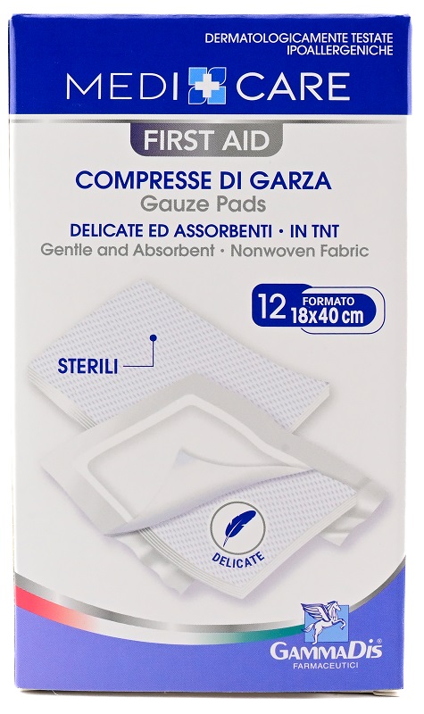 GARZA MEDICARE TNT 18X40 CM 12 PEZZI - farmascienza.it