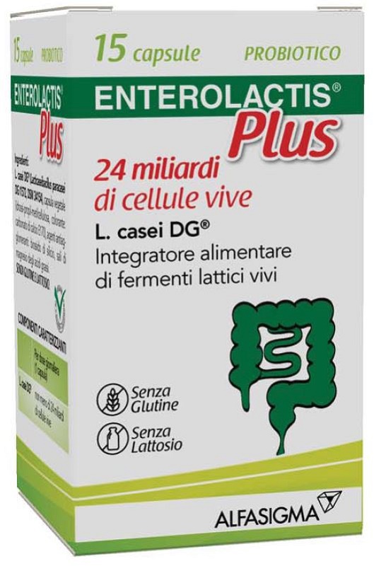 ENTEROLACTIS PLUS 15 CAPSULE - farmascienza.it
