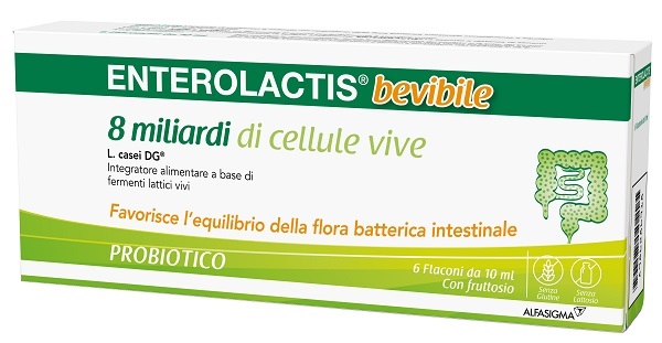 ENTEROLACTIS BEVIBILE 6 FLACONCINI X 10 ML - farmascienza.it