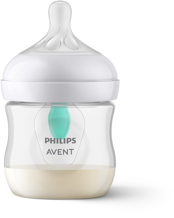 AVENT BIBERON NATURAL RESPONSE DA 125ML CON VALVOLA AIRFREE TETTARELLA FLUSSO 2 - farmascienza.it