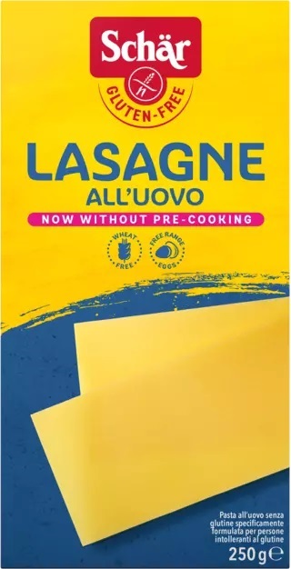 SCHAR PASTA LASAGNE 250 G - farmascienza.it