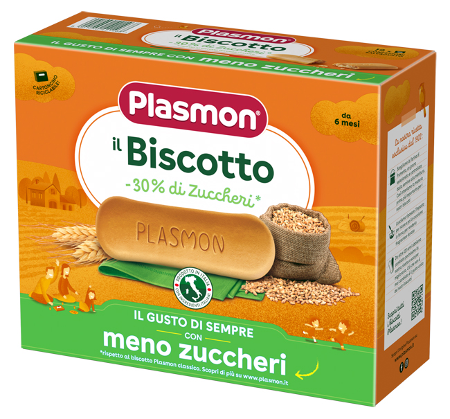 PLASMON BISCOTTI -30% ZUCCHERO 720 G - farmascienza.it