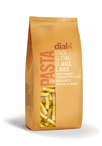 DIALSI' PASTA SENZA GLUTINE DI RISO E MAIS MACCHERONI MB 35 800 G - farmascienza.it