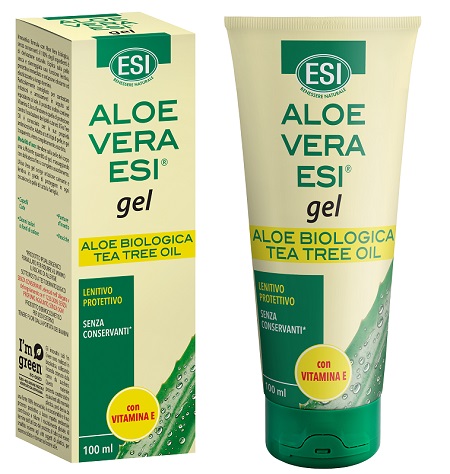 ESI ALOE VERA GEL TEA TREE CON VITAMINA E 100 ML - farmascienza.it