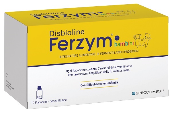 DISBIOLINE FERZYM BAMBINI 10 FLACONCINI DA 8 ML - farmascienza.it
