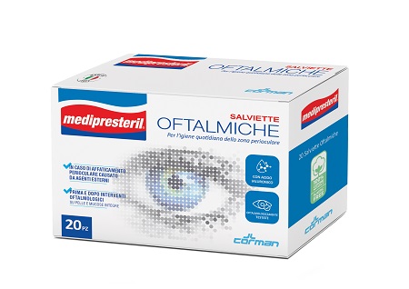 MEDIPRESTERIL SALVIETTE OFTALMICHE 20 PEZZI PROMO - farmascienza.it