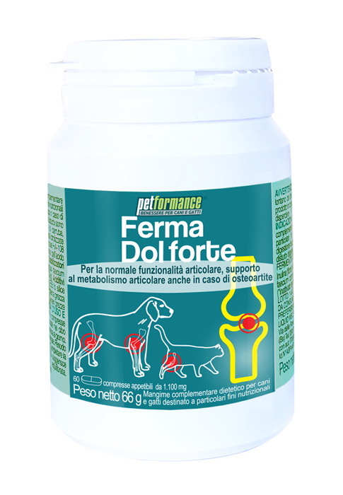 PETFORMANCE FERMA DOL FORTE 60 COMPRESSE - farmascienza.it