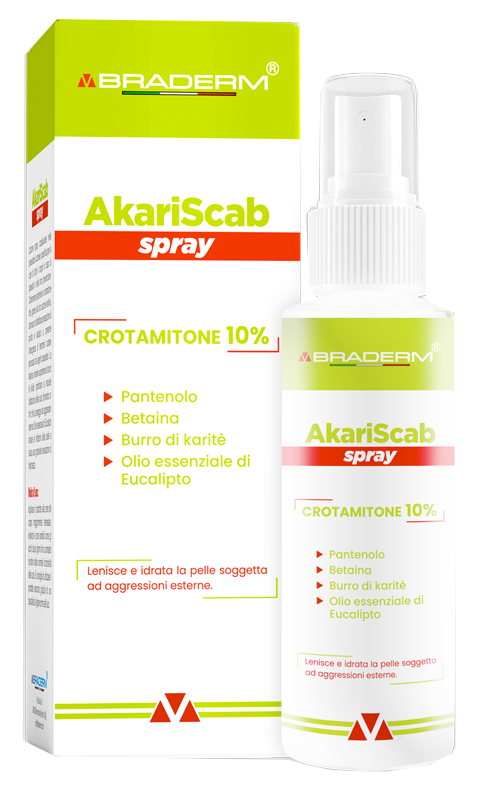 AKARISCAB SPRAY 100 ML BRADERM - farmascienza.it