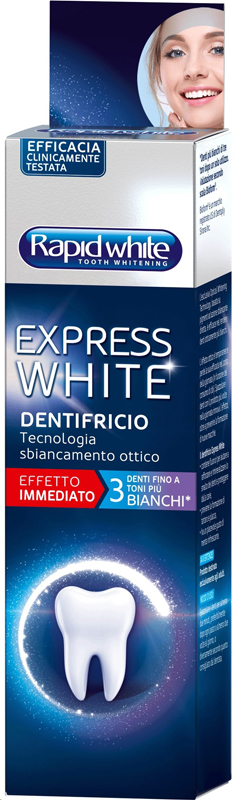 RAPID WHITE DENTIFRICIO EXPRESS WHITE 75ML - farmascienza.it