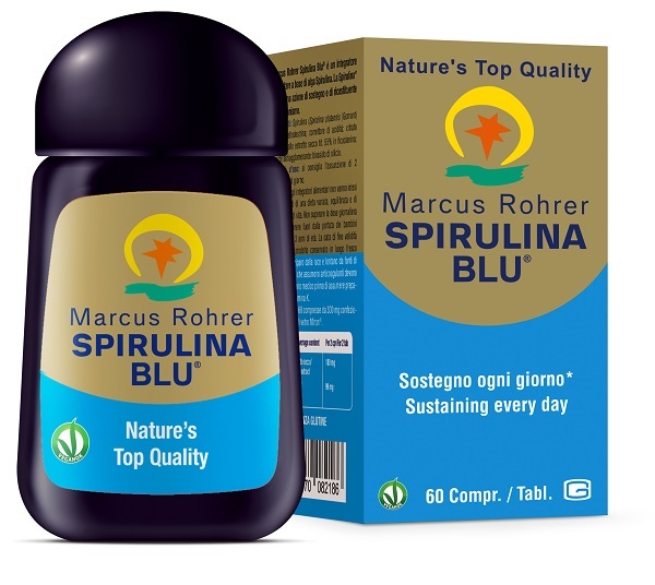 MARCUS ROHRER SPIRULINA BLU 60 COMPRESSE - farmascienza.it