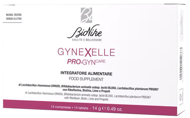 GYNEXELLE PRO GYN CARE 14 COMPRESSE - farmascienza.it