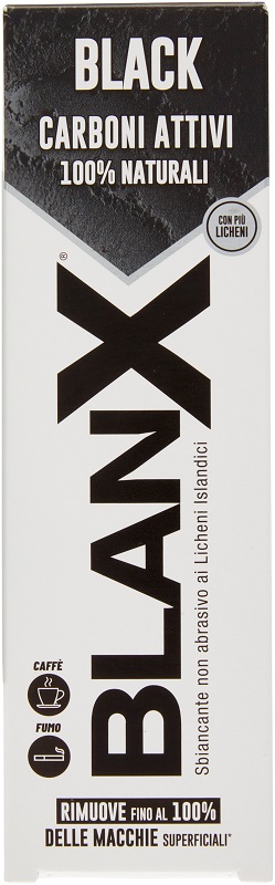 BLANX BLACK CARBONE DENTIFRICIO 75 ML - farmascienza.it