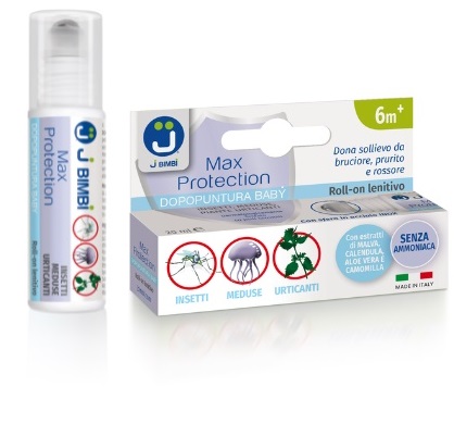 J BIMBI MAX PROTECTION ROLL ON LENITIVO BABY SENZA AMMONIACA - farmascienza.it