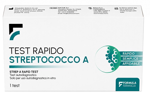 TEST RAPIDO AUTODIAGNOSTICO FORMULA FARMACIA STREPTOCOCCO A - farmascienza.it