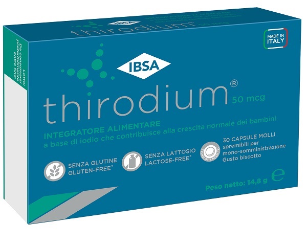 THIRODIUM 50MCG 30 CAPSULE MOLLI NUOVA FORMULAZIONE - farmascienza.it