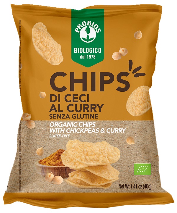 PROBIOS CHIPS CECI CURRY 40 G - farmascienza.it