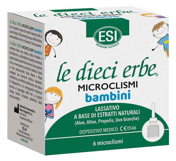 ESI LE DIECI ERBE 6 MICROCLISMI BAMBINI - farmascienza.it