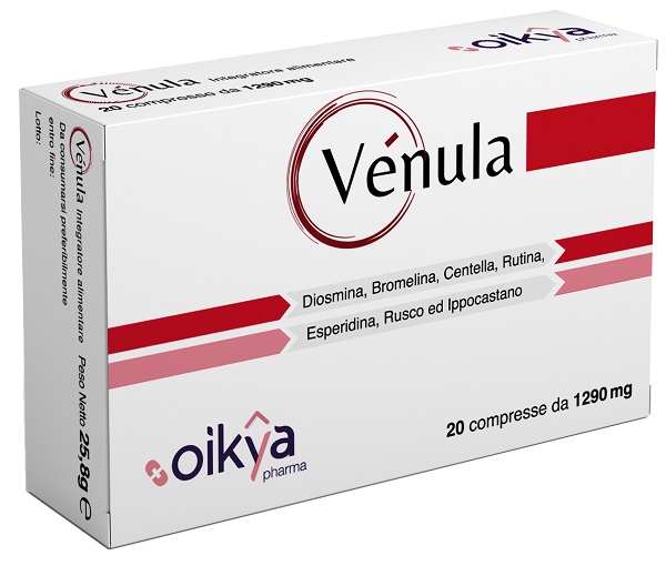 VENULA 20 COMPRESSE - farmascienza.it