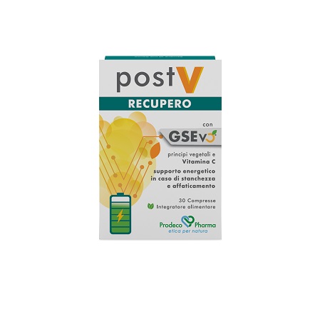 POSTV RECUPERO 30 COMPRESSE - farmascienza.it
