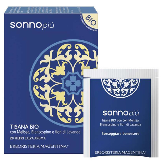 TISANA SONNO PIU' BIO 20 FILTRI - farmascienza.it