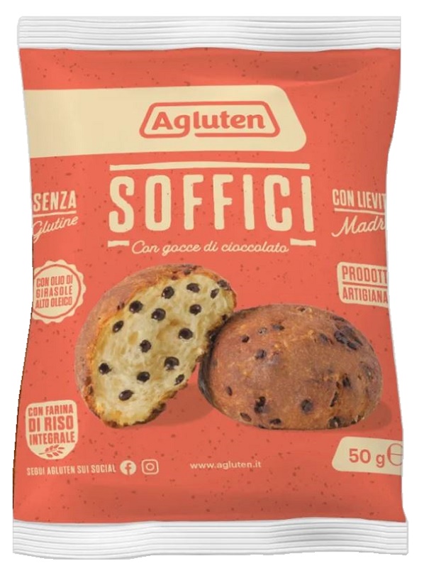AGLUTEN SOFFICI GOCCE DI CIOCCOLATO 50 G - farmascienza.it