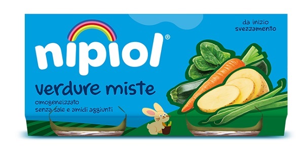NIPIOL OMOGENEIZZATO VERDURE MISTE 2 PEZZI DA 80 G - farmascienza.it
