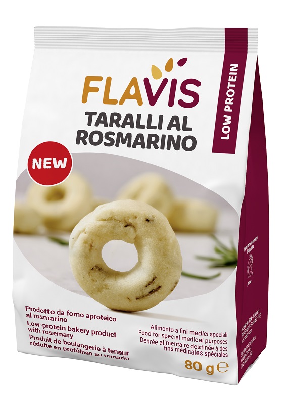 FLAVIS TARALLI ROSMARINO 80 G - farmascienza.it