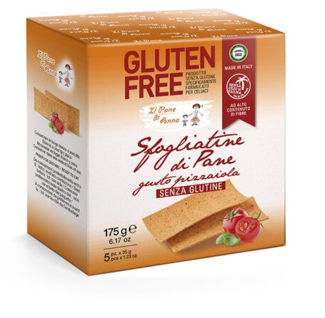 IL PANE DI ANNA SFOGLIATINE PIZZAIOLA 175 G - farmascienza.it