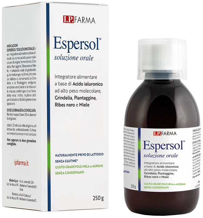 ESPERSOL SOLUZIONE ORALE 250 G - farmascienza.it