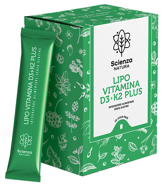 LIPO VITAMINA D3+K2 PLUS 20 STICK PACK - farmascienza.it