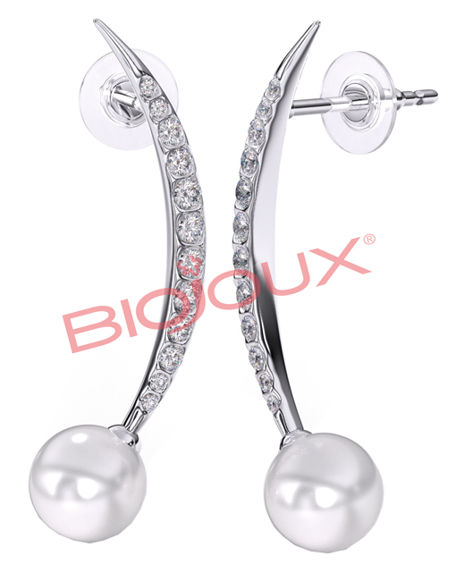 BJT312 ORECCHINI BERENICE STAINLESS STEEL - farmascienza.it