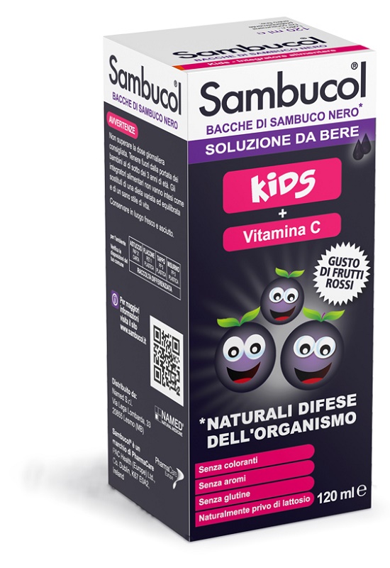 SAMBUCOL SOLUZIONE DA BERE KIDS 120 ML - farmascienza.it