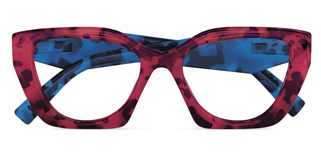 OCCHIALE DA LETTURA PREMONTATO TWINS PLATINUM GRECALE ROSSO-BLU DEMI +2.50 DIOTTRIE  1 PAIO - farmascienza.it