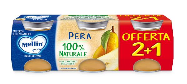 MELLIN OMOGENEIZZATO PERA 3 PEZZI DA 100 G - farmascienza.it