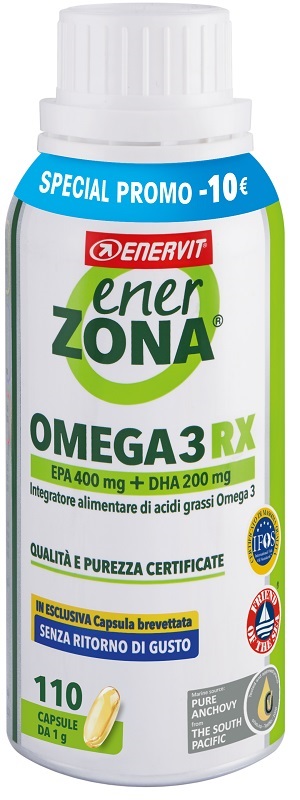 ENERZONA OMEGA 3 RX 110 CAPSULE DA 1 G TAGLIO PREZZO -10 EURO - farmascienza.it